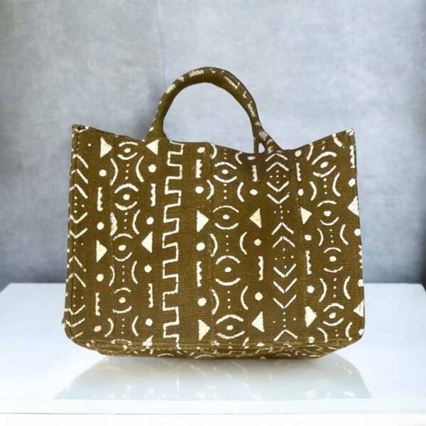 Sac Bogolan Vert Olive